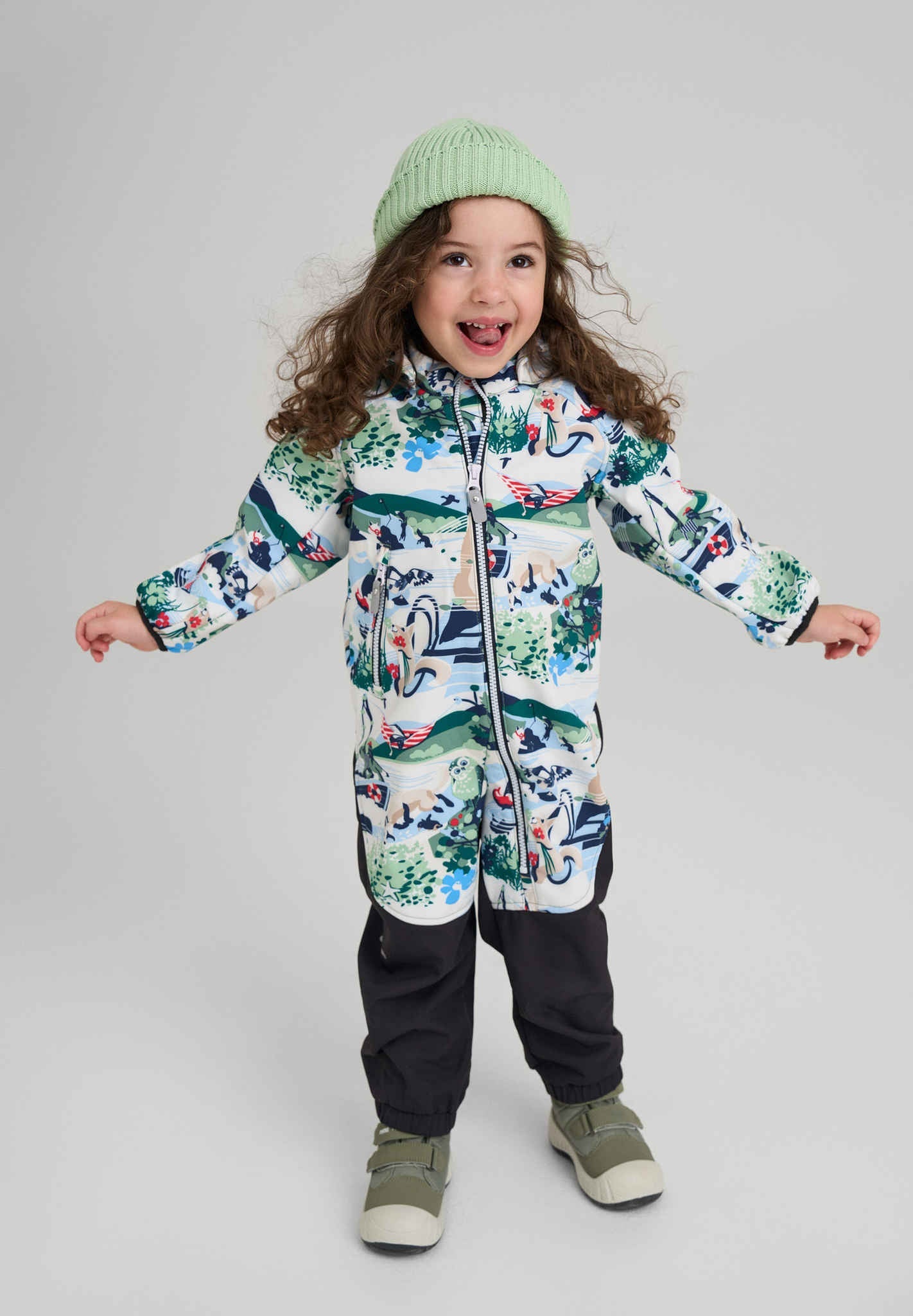 Softshell Water-Repellent Outdoor Jumpsuit - Mjosa