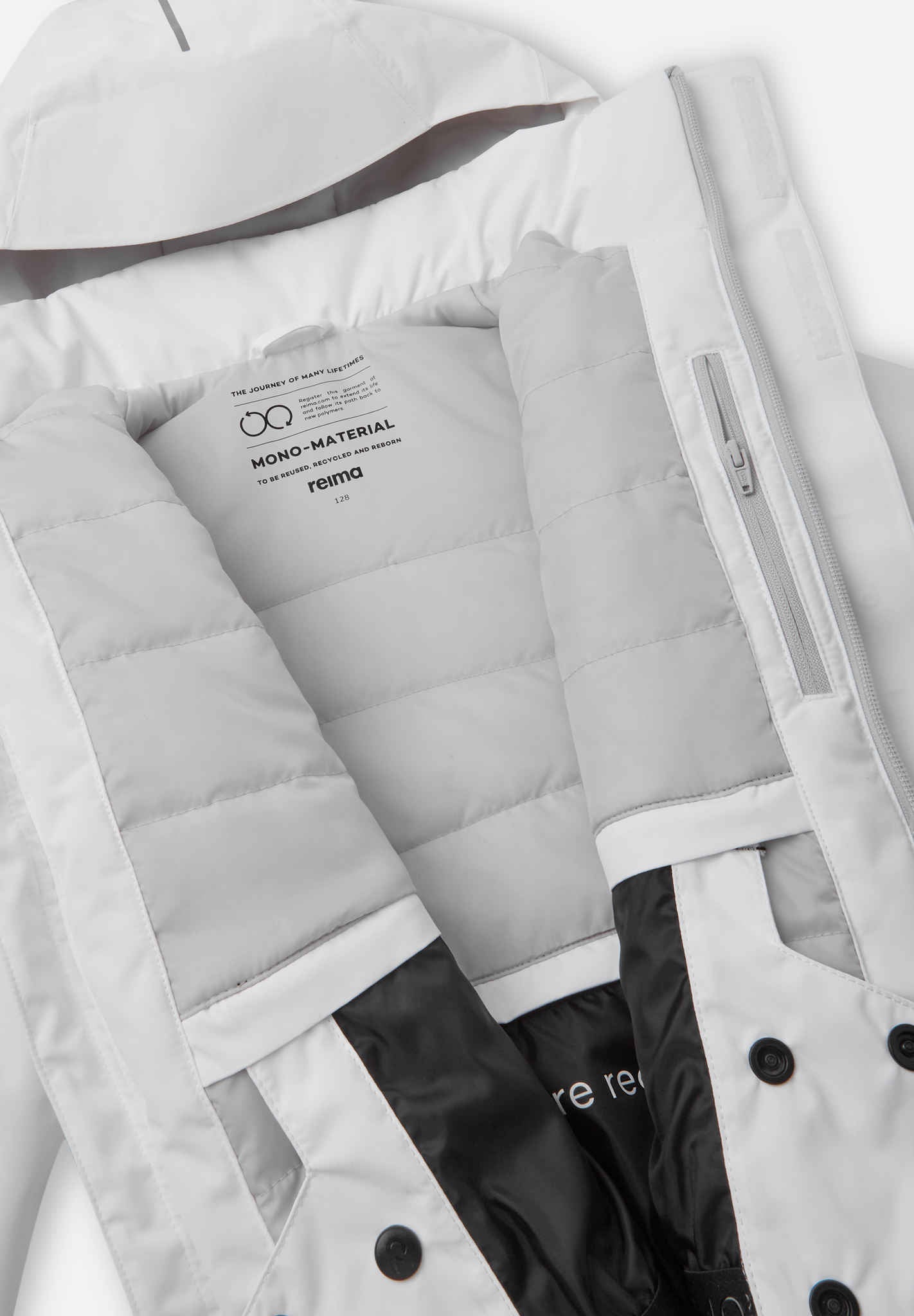 Waterproof Monomaterial Winter Jacket - Kulkija 2.0