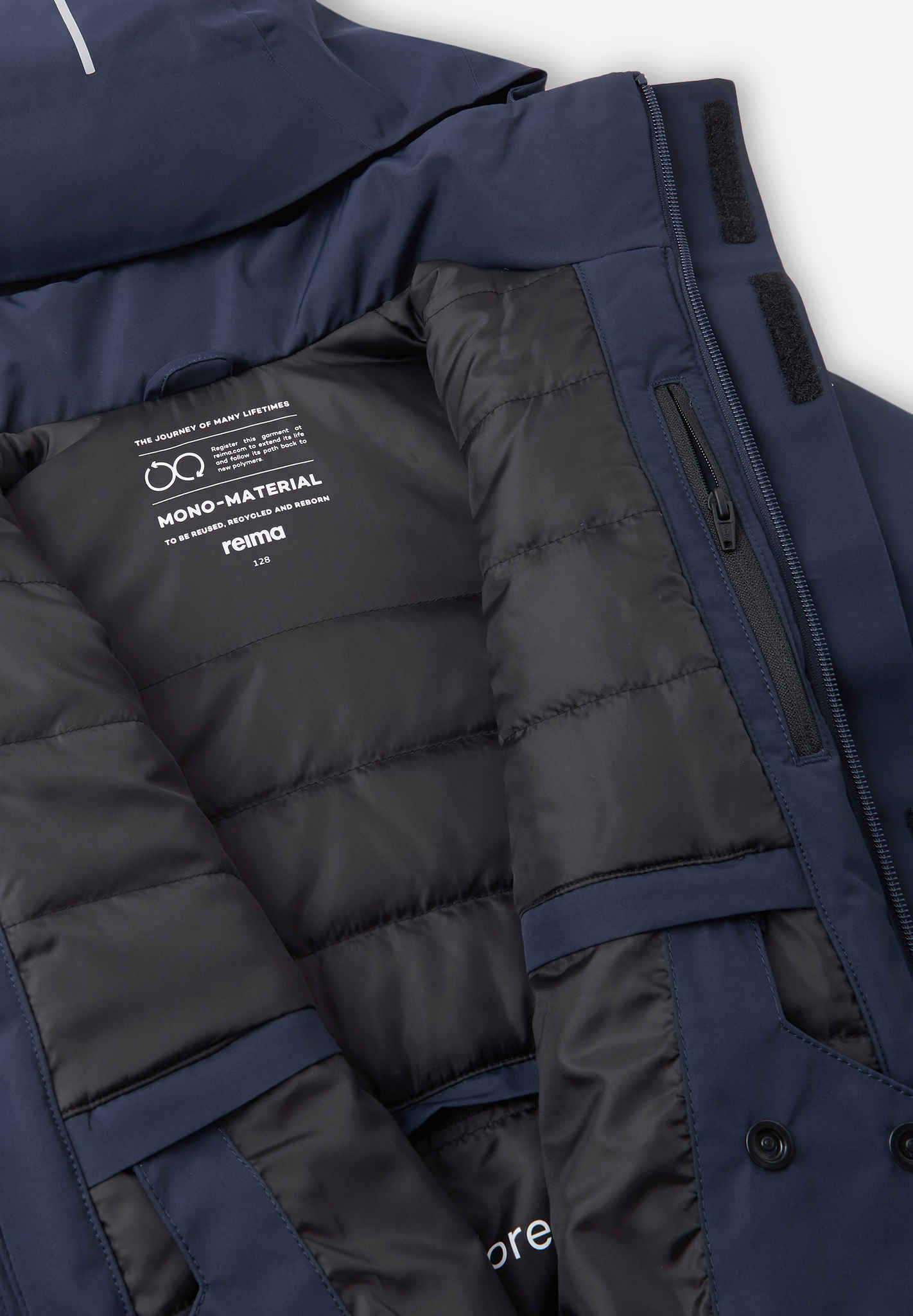 Waterproof Monomaterial Winter Jacket - Kulkija 2.0