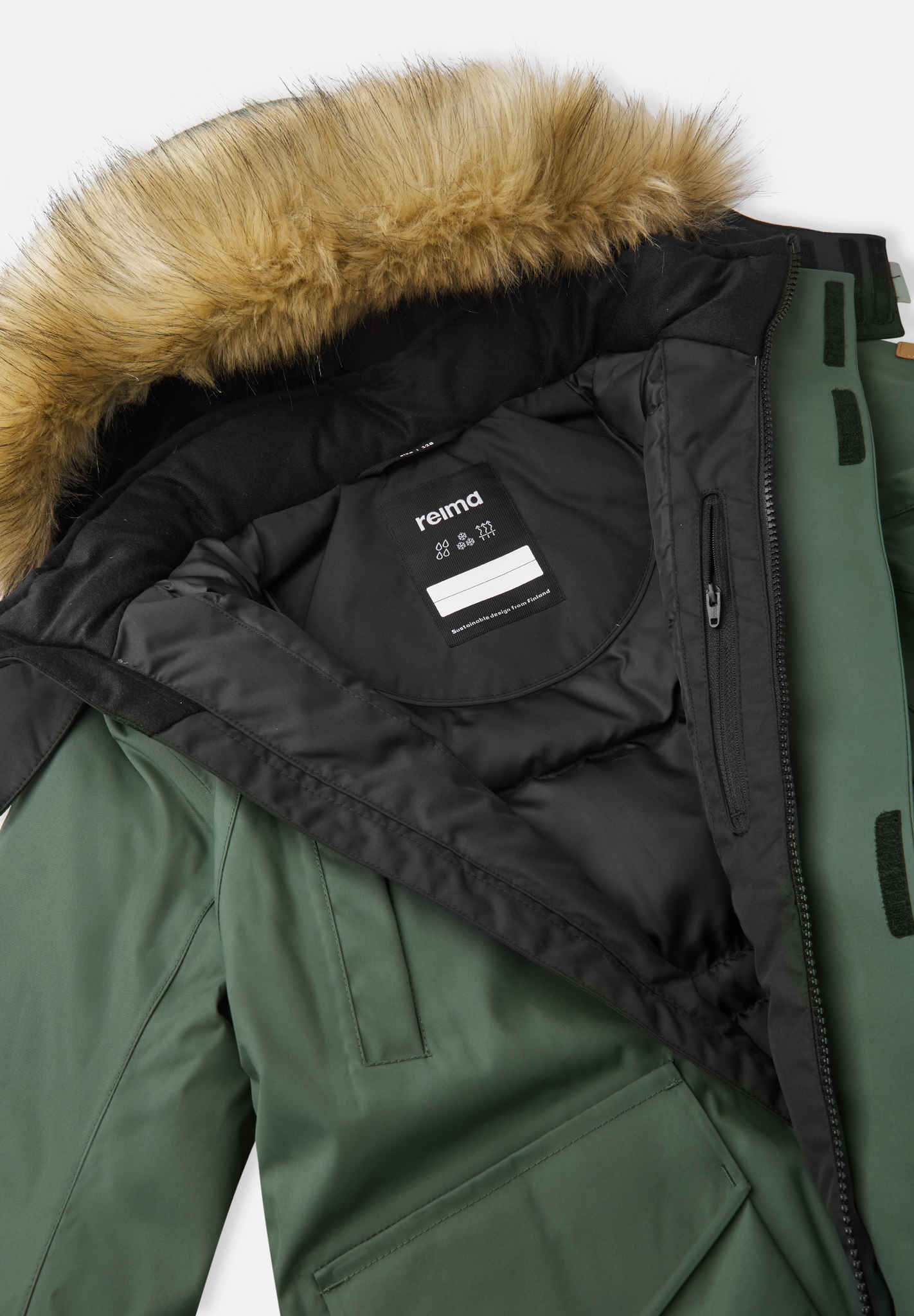 Waterproof Reimatec Winter Down Jacket - Serkku