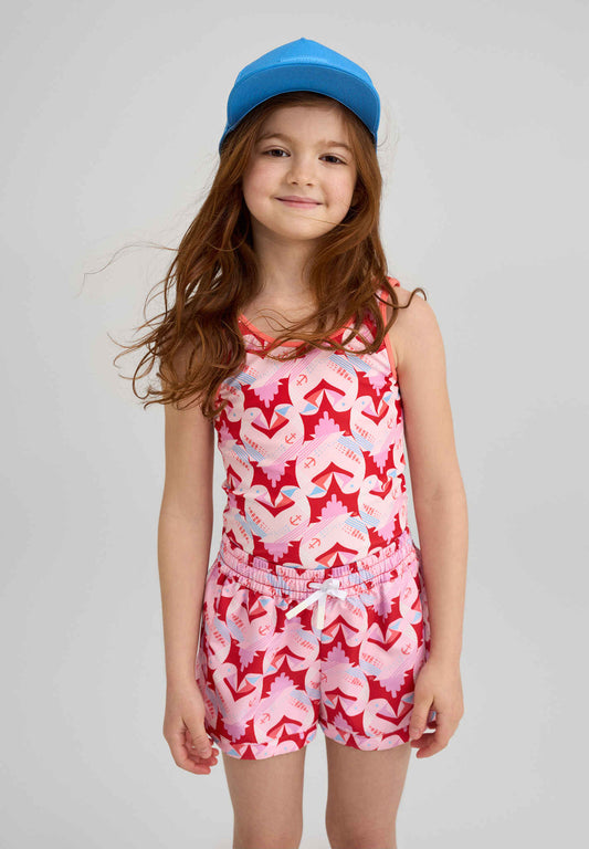 UPF 50+ Girls Swim Shorts - Nauru