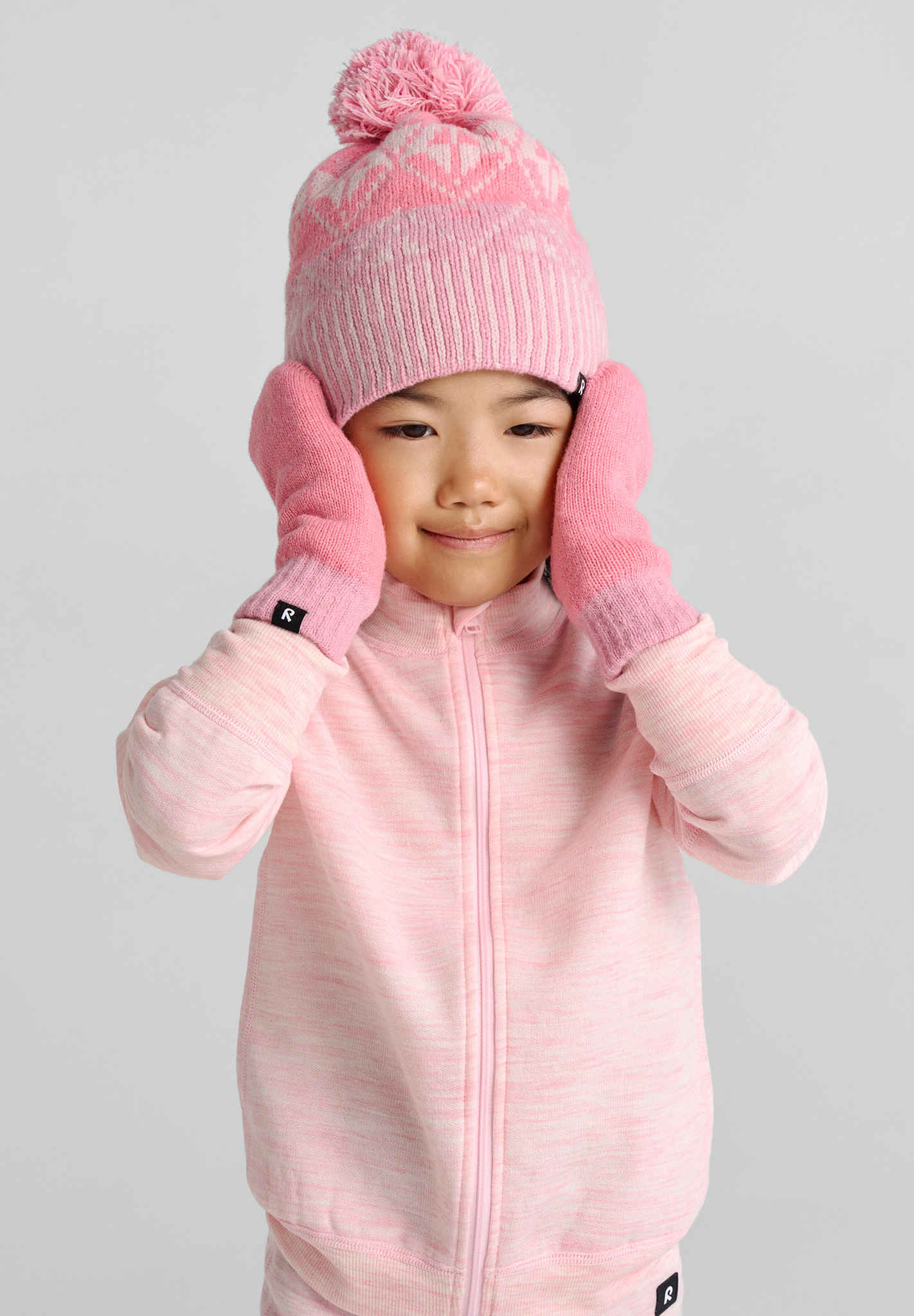 Lambswool Knitted Mittens - Luminen