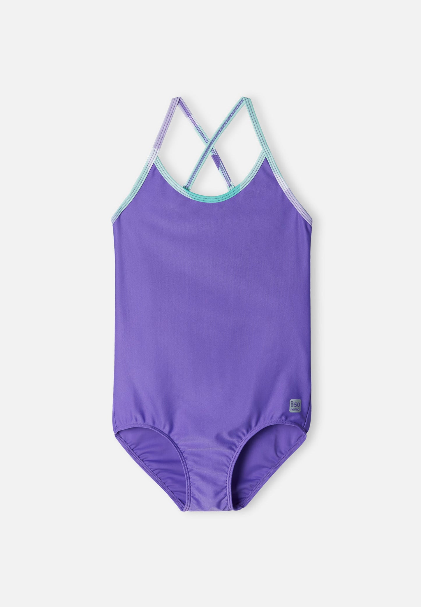 Girls' One-Piece SunProof Swimsuit with UPF 50+ Protection - Tropiikki