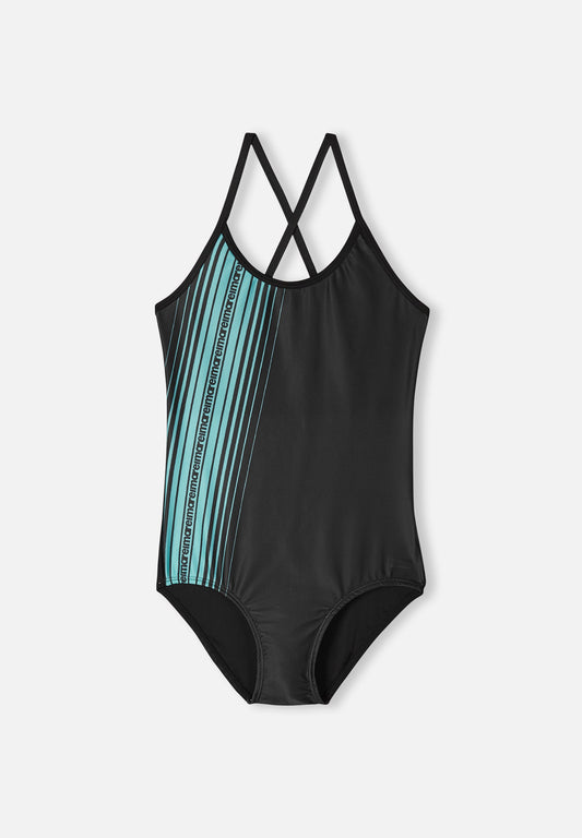 Girls' One-Piece SunProof Swimsuit with UPF 50+ Protection - Tropiikki